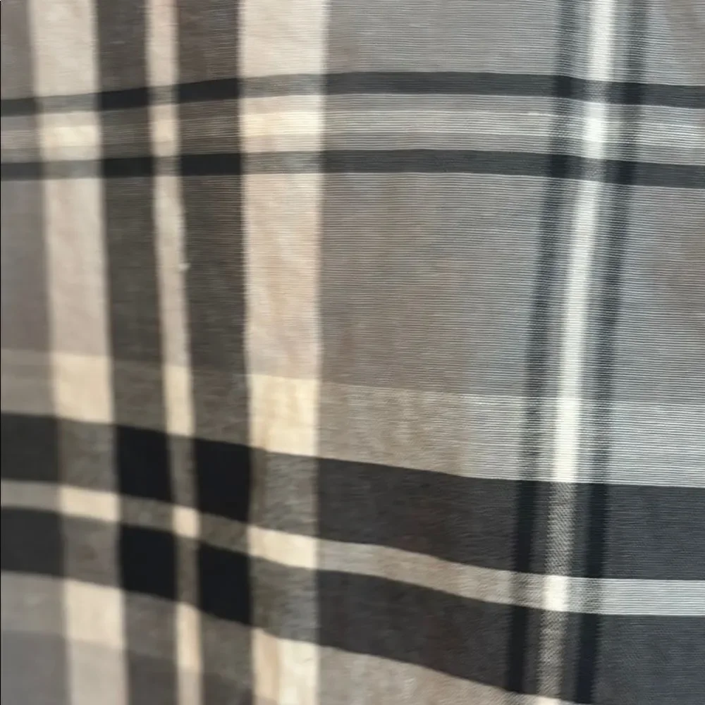 Banana Republic Black and Gray Casual Button Down Shirt